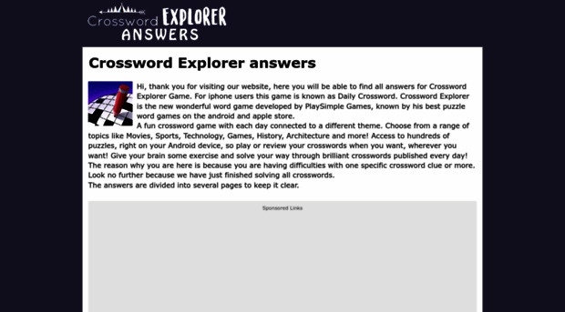 crossword-explorer.net