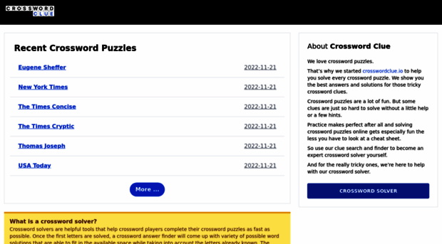 crosswordclue.io