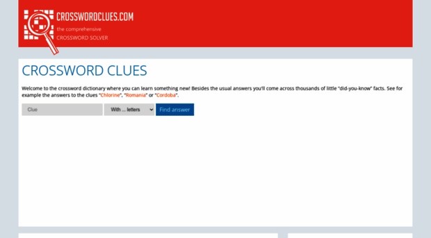 crosswordclues.com