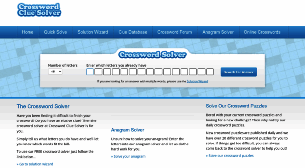 crosswordcluesolver.com