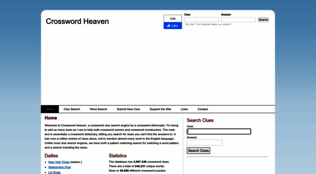 crosswordheaven.net