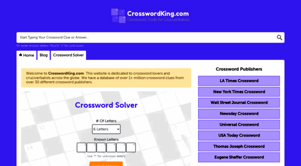 crosswordking.com