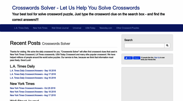 crosswordssolver.net