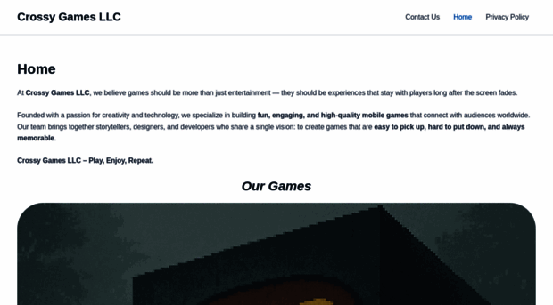 crossygamesllc.com