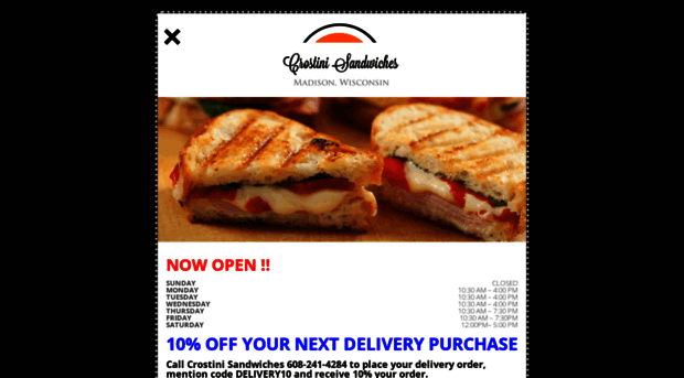 crostinisandwiches.com