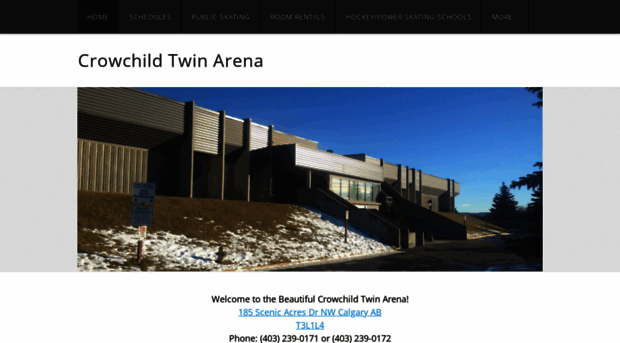 crowchildtwinarena.net