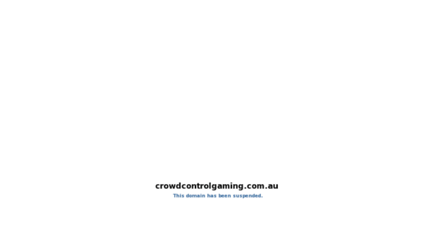 crowdcontrolgaming.com.au