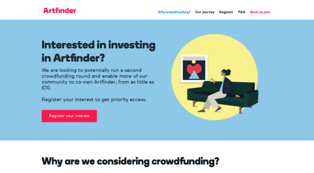 crowdfunding.artfinder.com