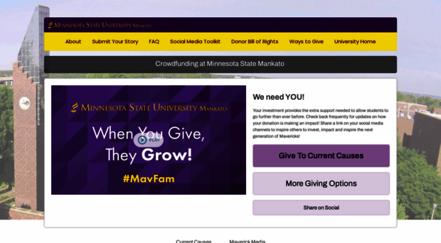 crowdfunding.mnsu.edu