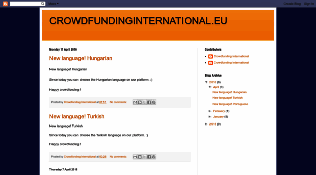 crowdfundinginternational.blogspot.nl