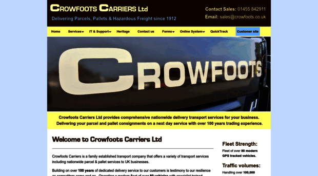 crowfootscarriers.co.uk