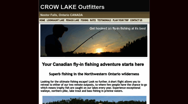 crowlakeoutfitters.com