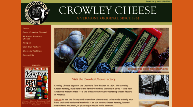 crowleycheese.com