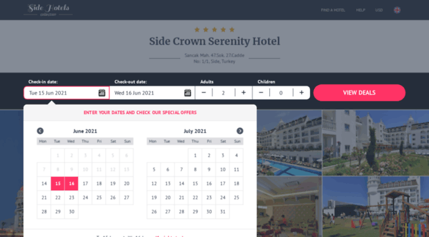 crown-serenity.side-hotels.com
