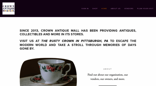 crownantiquemall.com