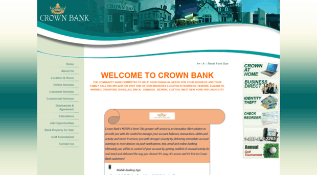 crownbank.net