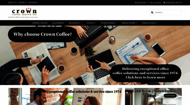 crowncoffee.net