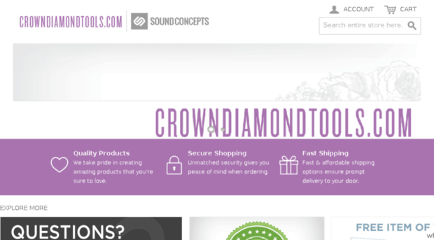 crowndiamondtools.soundconcepts.com