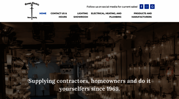 crownelectricsupply.com