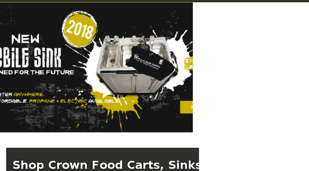 crownfoodcarts.com