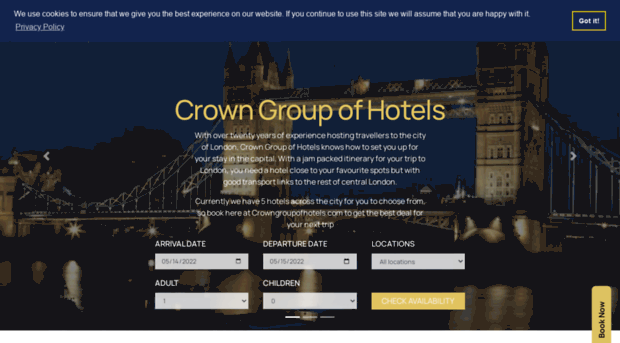 crowngroupofhotels.com