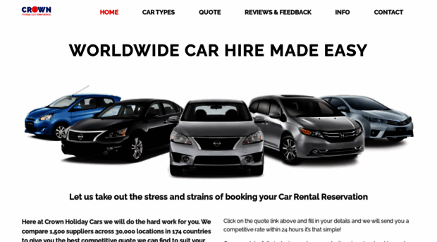 crownholidaycars.com