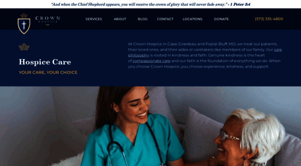 crownhospice.net