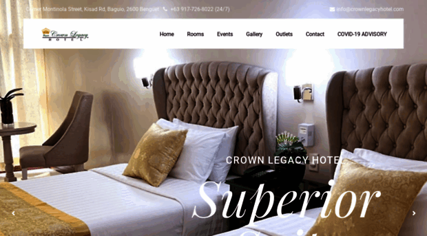 crownlegacyhotel.com