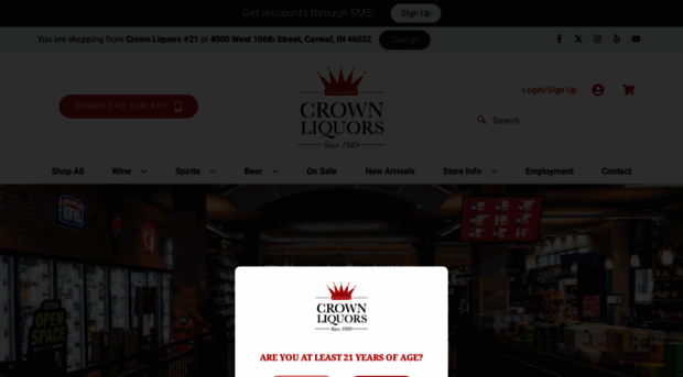 crownliquors.net