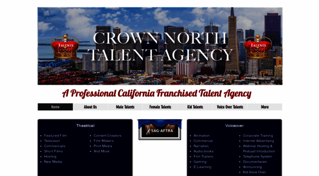 crownnorthtalentagency.com