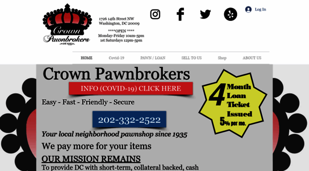 crownpawnbrokers.com