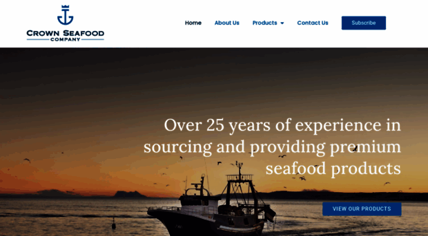 crownseafoodcompany.com