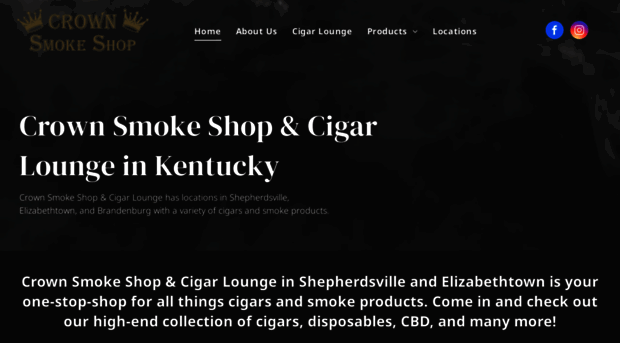 crownsmokeandcigar.com