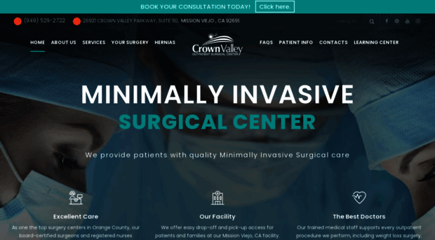 crownvalleysurgicalcenter.com