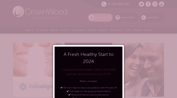 crownwooddental.co.uk