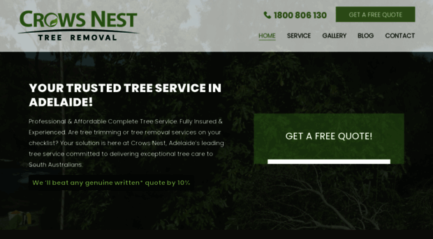 crowsnesttreeremoval.com.au