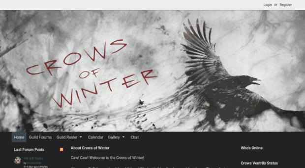 crowsofwinter.gamerlaunch.com