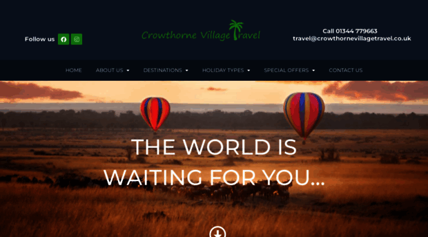 crowthornevillagetravel.co.uk