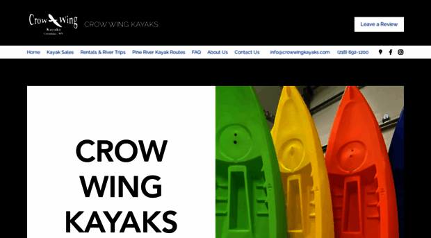 crowwingkayaks.com