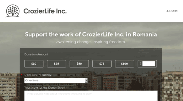 crozierlife.networkforgood.com