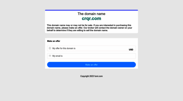 crqr.com