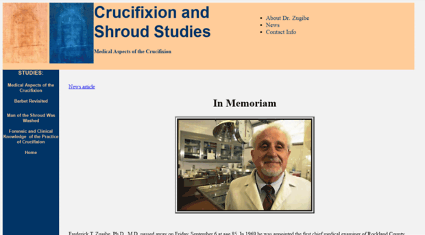 crucifixion-shroud.com