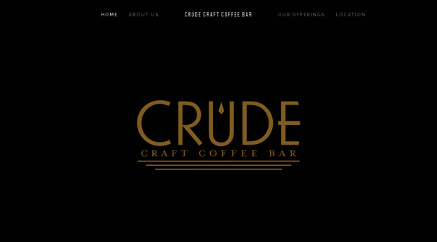 crudecoffeebar.com