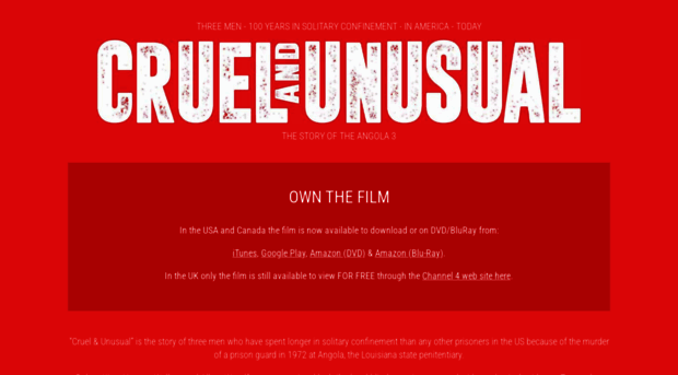 cruelandunusual-film.com