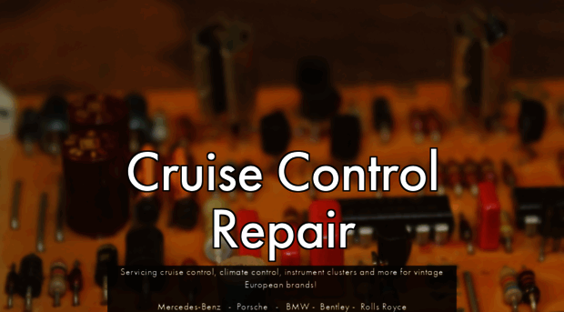 cruisecontrolrepair.com