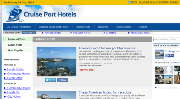 cruiseporthotels.net
