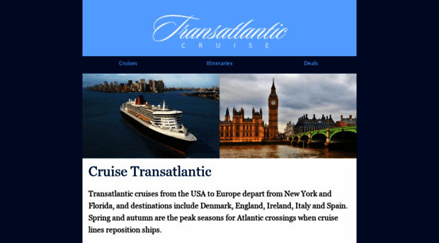 cruisetransatlantic.com