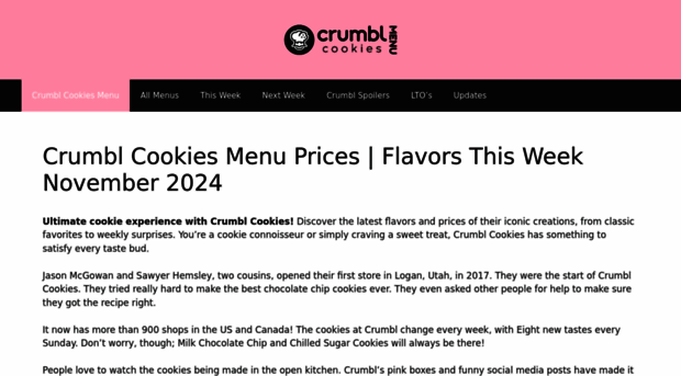 crumblcookiesmenu.us