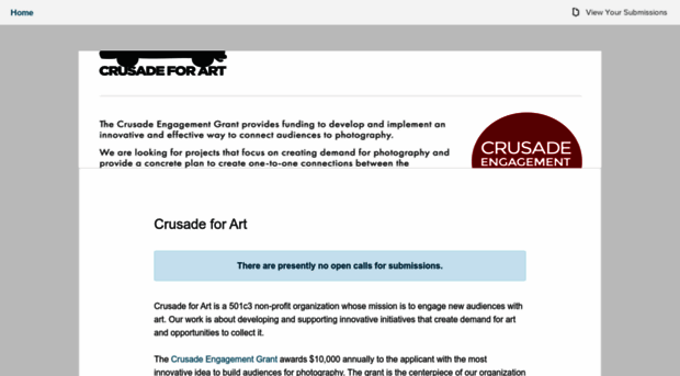 crusadeforart.submittable.com