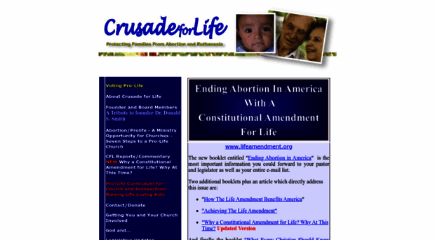 crusadeforlife.org